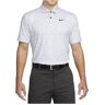 Nike Dri-FIT Tour Micro Camo męskie polo, białe, Męskie, S