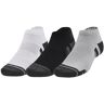 Under Armour Performance Tech skarpetki, mod gray/white, 3 pary, szary, uniwersalne, L