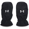 Under Armour ColdGear® Infrared Cart Mitt rękawiczki golfowe, czarne, czarna, Para (na obie ręce), S/M