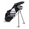 U.S. Kids Golf TS5-63 (160) v5 10-Club golfowy zestaw juniorski, czarno/biały, Dziecięce, Prawe, Stand Bag (stojący z nóżkami), Grafit, standardowy