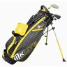 MKids Pro Half (115cm) golfowy zestaw juniorski, żółty, Dziecięce, Lewe, Stand Bag (stojący z nóżkami), Grafit, standardowy