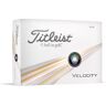 Titleist Velocity piłki golfowe, białe, 12 szt.