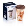 DeLonghi Ceramiczny kubek termiczny wzór mapy 300 ml