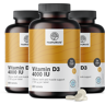 HealthyWorld 3x Witamina D3 4000 j.m., razem 1200 tabletek