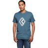 Męski t-shirt Black Diamond Chalked Up 2.0 Tee creek blue - S male