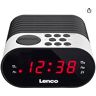 Radiobudzik Lenco CR-07 z tunerem PLL FM i wyświetlaczem LED