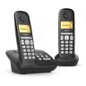 Siemens Gigaset AL220A Duo v2 - Telefon Duo DECT z automatyczną sekretarką - Czarny