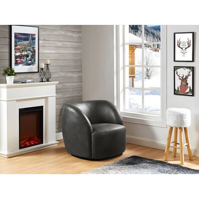 Unique Kominek elektryczny VESUVIA — 98 × 24 × 102,5 cm (dł. × szer. × wys.) — biały Unique Kominek elektryczny VESUVIA — 98 × 24 × 102,5 cm (dł. × szer. × wys.) — biały
