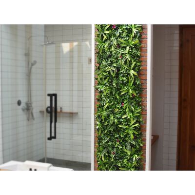 Unique Zielona roślinna ściana syntetyczna - opakowanie 3m² - IKAZ Unique Zielona roślinna ściana syntetyczna - opakowanie 3m² - IKAZ