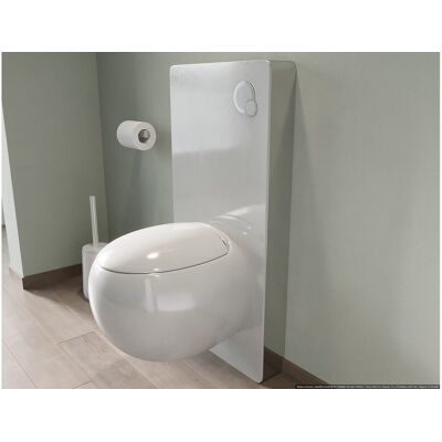 Vente-unique Ceramiczna toaleta wisząca - Nowoczesny styl Vente-unique Ceramiczna toaleta wisząca - Nowoczesny styl