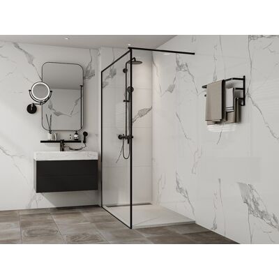 Lyrosa Prostokątny brodzik z żywicy - Personalizowalny, Nowoczesny, 140x80cm Lyrosa Prostokątny brodzik z żywicy - Personalizowalny, Nowoczesny, 140x80cm