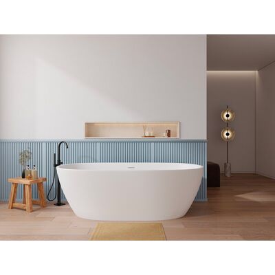 Unique Wanna wolnostojąca biała - 217 l - Akryl - 180 x 75 x 57 cm - SAROFA Unique Wanna wolnostojąca biała - 217 l - Akryl - 180 x 75 x 57 cm - SAROFA
