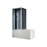 Shower & Design Prysznic/wanna z hydromasażem DARIA z akrylu wzmacnianego włóknem szklanym kolor: ciemnoszary - 150 x 75 x 215 cm - 30 mikro dysz i 6 dużych dysz