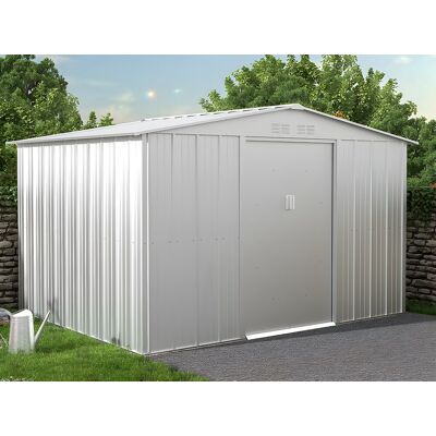 Unique Wiata ogrodowa ze stali galwanizowanej LINUS w kolorze szarym – 7,82 m² Unique Wiata ogrodowa ze stali galwanizowanej LINUS w kolorze szarym – 7,82 m²