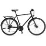 Vsf Fahrradmanufaktur T-100 Sport Disc Alivio - Men Touring Bike - 2023 - Ebony Matt