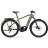 Haibike Trekking 8 High 750wh - 27.5" Electric Trek Bike - 2024 - Sand/red/blue - Gloss