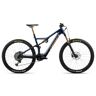 Orbea Rise M-Team Mtb E-Bike - 2022 - Blue Carbon / Red Gold