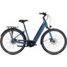 Cube Supreme Hybrid Exc 625 - Easy Entry Electric Bike - 2023 - Blue / Black