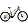 Haibike Allmtn 3 720wh - Electric Mountain Bike - 2024 - Coffee/green/blue - Gloss