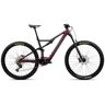 Orbea Rise H30 Electric Mountain Bike - 2023 - Metallic Mulberry - Black (Matt)