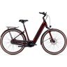 Cube Supreme Hybrid Pro 625 - Easy Entry Electric Bike - 2023 - Red / Black