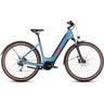 Cube Nuride Hybrid Performance 500 Allroad - Easy Entry Electric Bike - 2023 - Metalblue / Red