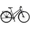 Vsf Fahrradmanufaktur T-700 Disc Alfine - Women Touring Bike With Belt Drive - 2024 - Ebony Matt