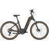 Bergamont E-Horizon Suv Cross Wave - Easy Entry Electric Trek Bike - 2023 - Matt Dark Olive Green