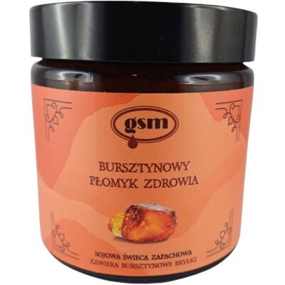 Świeca Płomień Bursztynu Biogo.pl - Relaksująca aromaterapia Świeca Płomień Bursztynu Biogo.pl - Relaksująca aromaterapia