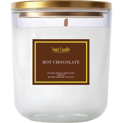 ŚWIECA SOJOWA ZAPACHOWA HOT CHOCOLATE 180 ml - YOUR CANDLE (PRODUKT SEZONOWY) ŚWIECA SOJOWA ZAPACHOWA HOT CHOCOLATE 180 ml - YOUR CANDLE (PRODUKT SEZONOWY)