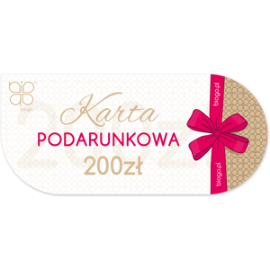 BIOGO.PL - PRODUKTY Karta podarunkowa 200zł voucher prezent Biogo BIOGO.PL - PRODUKTY Karta podarunkowa 200zł voucher prezent Biogo