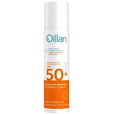 inny OILLAN Sun Mgiełka Ochronna SPF50 (75 ml) inny OILLAN Sun Mgiełka Ochronna SPF50 (75 ml)