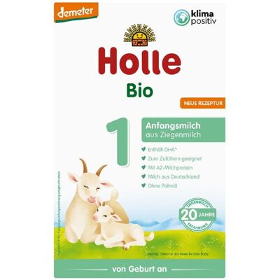 Holle ekologiczne mleko dla niemowląt 1 - Mleko z koziego mleka Holle ekologiczne mleko dla niemowląt 1 - Mleko z koziego mleka