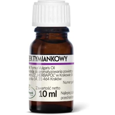 Herbapol Olejek Tymiankowy 10 ml Herbapol Olejek Tymiankowy 10 ml