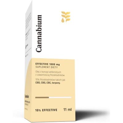 Cannabium 10% Skuteczny - Suplement z Olejem Konopnym Cannabium 10% Skuteczny - Suplement z Olejem Konopnym