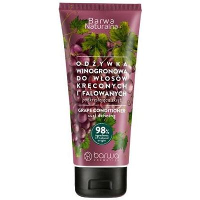 Barwa Odżywka Winogronowa 200 ml tuba wł. kręcone Barwa Odżywka Winogronowa 200 ml tuba wł. kręcone