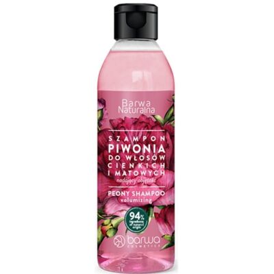 Barwa Szampon Piwonia 300 ml nadaje objetość Barwa Szampon Piwonia 300 ml nadaje objetość