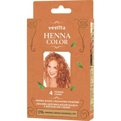 Venita Henna Color ZOK Nr 4 Chna Venita Henna Color ZOK Nr 4 Chna