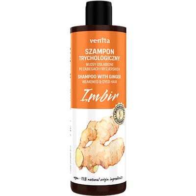 Venita Szampon Trychologiczny Imbir 300 ml Venita Szampon Trychologiczny Imbir 300 ml