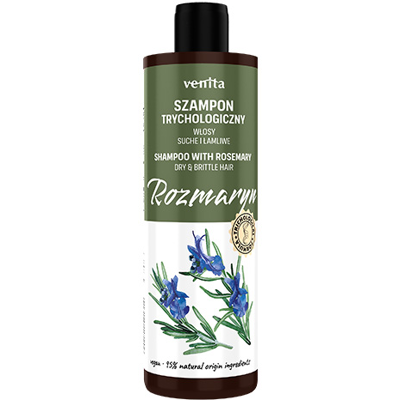 Venita Szampon Trychologiczny ROZMARYN 300 ml Venita Szampon Trychologiczny ROZMARYN 300 ml