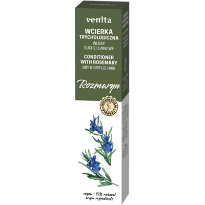 VENITA Trychologiczna wcierka Rozmaryn do włosów suchych i łamliwych 100ml VENITA Trychologiczna wcierka Rozmaryn do włosów suchych i łamliwych 100ml