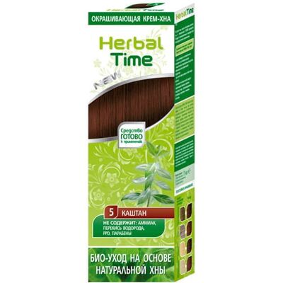 Elixir - Pharm Krem do koloryzacji henną odcień nr 5 Kasztanowy - Farba do włosów Elixir - Pharm Krem do koloryzacji henną odcień nr 5 Kasztanowy - Farba do włosów