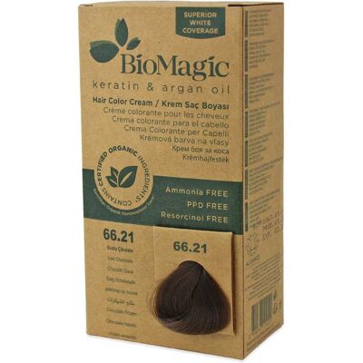 BIOMAGIC (farby do włosów) FARBA DO WŁOSÓW MROŹNA CZEKOLADA (66.21) 250 g - BIOMAGIC BIOMAGIC (farby do włosów) FARBA DO WŁOSÓW MROŹNA CZEKOLADA (66.21) 250 g - BIOMAGIC