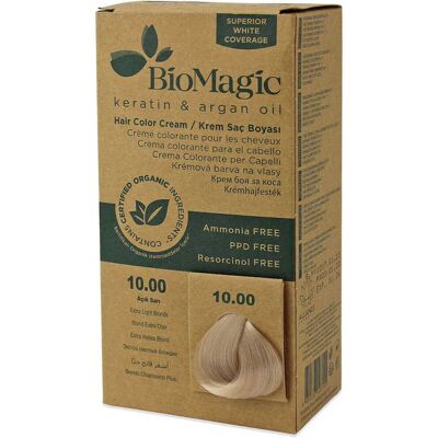 BIOMAGIC (farby do włosów) FARBA DO WŁOSÓW EXTRA JASNY BLOND (10.00) 250 g - BIOMAGIC BIOMAGIC (farby do włosów) FARBA DO WŁOSÓW EXTRA JASNY BLOND (10.00) 250 g - BIOMAGIC