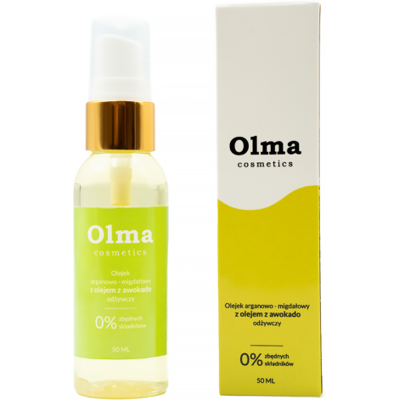 Olejek arganowy i migdałowy - Odżywczy 50ml - Pielęgnacja skóry Olejek arganowy i migdałowy - Odżywczy 50ml - Pielęgnacja skóry