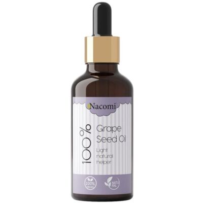 Nacomi Olej Z Pestek Winogron z pipetą 50 ml Nacomi Olej Z Pestek Winogron z pipetą 50 ml