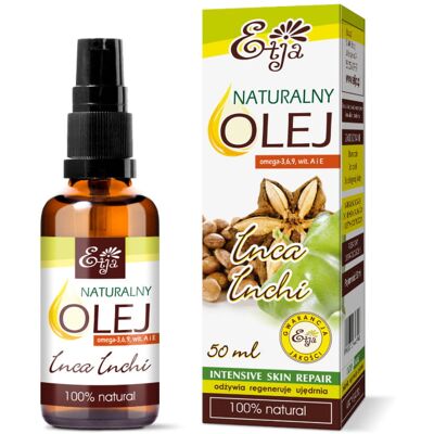 Olej inca inchi Sacha inchi nierafinowany 50 ml ETJA Olej inca inchi Sacha inchi nierafinowany 50 ml ETJA