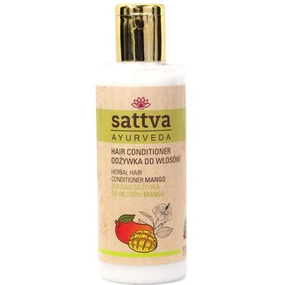 SATTVA (kadzidła, kosmetyki) ODŻYWKA DO WŁOSÓW MANGO 210 ml - SATTVA (AYURVEDA) SATTVA (kadzidła, kosmetyki) ODŻYWKA DO WŁOSÓW MANGO 210 ml - SATTVA (AYURVEDA)