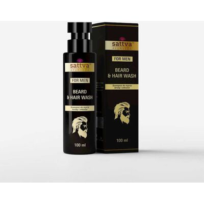 SATTVA (kadzidła, kosmetyki) SZAMPON DO MYCIA BRODY I WŁOSÓW 100 ml - SATTVA SATTVA (kadzidła, kosmetyki) SZAMPON DO MYCIA BRODY I WŁOSÓW 100 ml - SATTVA