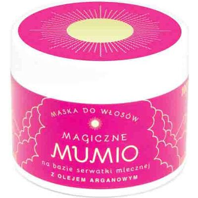 NAMI Maska do włosów Mumio i Olej Arganowy - 200ml Naturalna NAMI Maska do włosów Mumio i Olej Arganowy - 200ml Naturalna